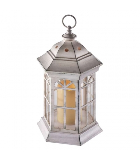 Lampion LED świeczka BIAŁY 37cm 3x AAA, VNT, timer EMOS ZY2116