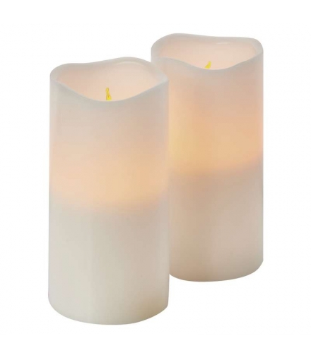 Świeczki LED okrągłe 6x AAA, VNT, timer, pilot, kpl. 3 szt EMOS ZY2144