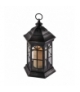 Lampion LED świeczka CZARNY 37cm 3x AAA, VNT, timer EMOS ZY2117