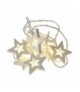 Dekoracje 10 LED 1,35m drewniane gwiazdki 2x AA WW, timer EMOS ZY2061