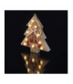 Dekoracje 10 LED drewniana choinka 22cm 2x AAA WW, timer EMOS ZY2078