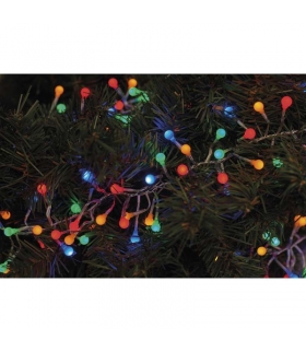 Dekoracje 288 LED kulki 2,4m IP44 MULTIKOLOR, TIMER EMOS ZY2034T