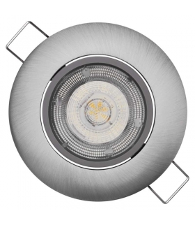 Oczko LED Exclusive 8W neutralna biel, nikiel EMOS ZD3242