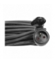 Przedłużacz ogrodowy 25 m / 1 gniazdo / czarny / guma-neopren / 230 V / 2,5 mm2 EMOS P01725R