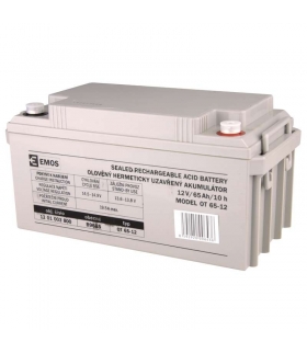 Akumulator AGM 12V 65Ah M8 EMOS B9685