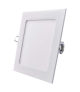 Panel LED wpuszczany kwadratowy 12W IP20 ciepła biel EMOS ZD2131