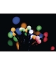 Lampki choinkowe 50 LED kulki 2,5m IP20 MULTIKOLOR EMOS ZYK0203
