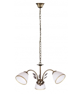 Żyrandol Aletta E14 3x40W brąz Rabalux 2779