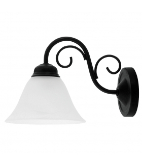 Kinkiet Athen E14 1x40W czarny matowy Rabalux 7811