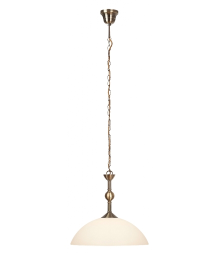 Lampa wisząca Aurelia E-27 1x max 60W brąz biała Rabalux 7138