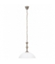 Lampa wisząca Aurelia E-27 1x max 60W brąz biała Rabalux 7138