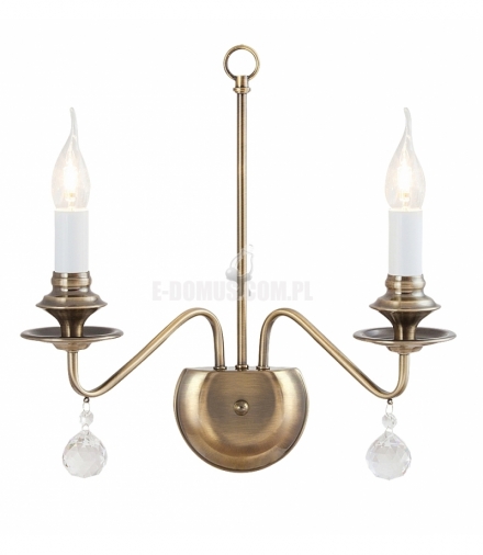 Kinkiet Beatrice E-14 2x40W Brąz Antyczny Rabalux 7057