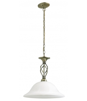 Lampa wisząca Beckworth E27 1x60W brąz Rabalux 7136