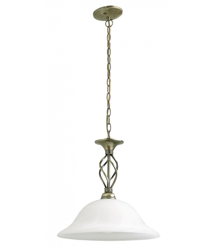 Lampa wisząca Beckworth E27 1x60W brąz Rabalux 7136