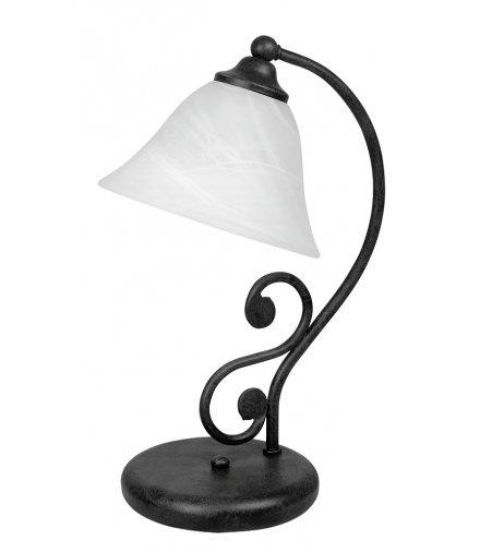 Lampka stołowa Dorothea E14 1x40W czarny mat Rabalux 7772