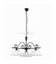 Żyrandol Dorothea E27 3x40W 3-ram. czarny mat Rabalux 7773