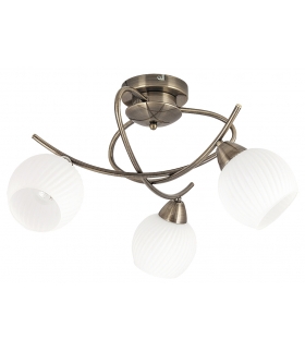 Żyrandol Evangeline E-14 3x max 40W antyczny brąz Rabalux 7119