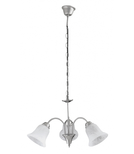 Żyrandol Francesca E14 3x40W 3-ramienny chrom satyna Rabalux 7363