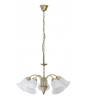 Żyrandol Francesca E14 5x40W 5-ramienny brąz Rabalux 7375