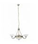 Żyrandol Marlene E27 2x60W+E14 3x40W brąz . Rabalux 8543