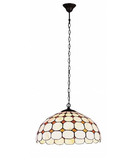 Lampa witrażowa wisząca Marvel E27 2x60W Rabalux 8076