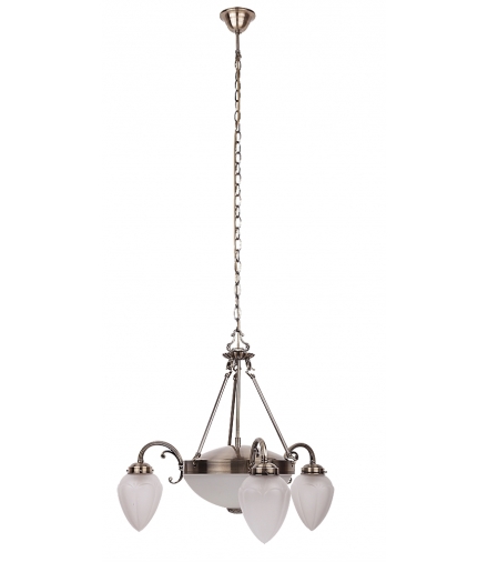 Żyrandol Maya 3-ram. E27 2x60W+E14 3x40W brąz Rabalux 8533