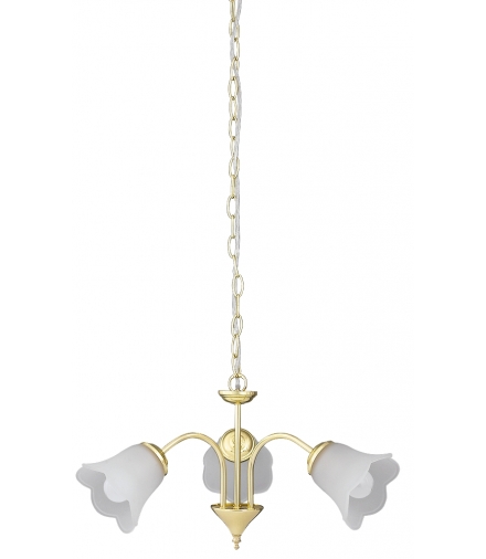 Żyrandol Rafaella E14 3x40W złoty Rabalux 7233