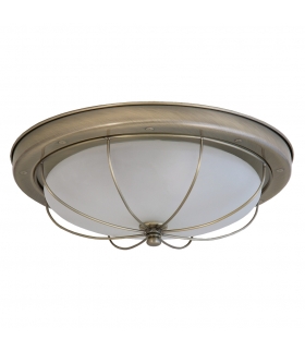 Plafon Sudan D44 E27 60W mosiądz ant. Rabalux 7995