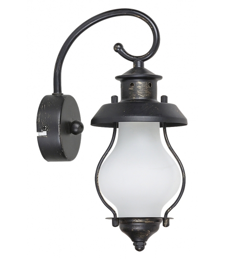 Kinkiet Victorio E14 C37 40W złoto antyczne Rabalux 7347