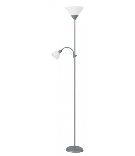 Lampa podłogowa Action popiel Rabalux 4028