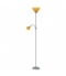 Lampa podłogowa Action srebrna pomarańcz 2 ramienienna 1xE27 + 1xE14 Rabalux 4026
