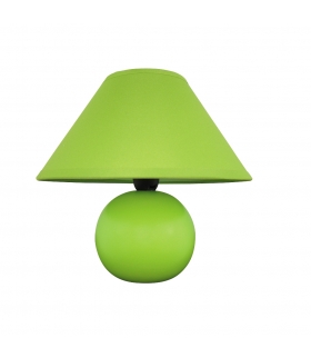 Lampka ceramiczna Ariel E14 40W zielona Rabalux 4907