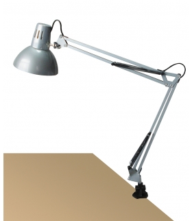 Lampka biurkowa Arno E27 1x60 srebrna Rabalux 4216