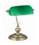 Lampka biurkowa Bank E27 1x60W brąz Rabalux 4038 bankierska