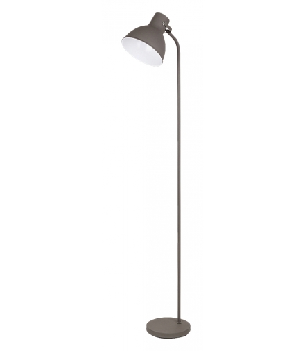 Lampa podłogowa Derek E27 25W popielaty Rabalux 4329