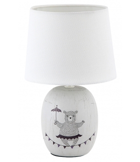 Lampka stołowa Dorka E14 1x 40W brązowy Rabalux 4607