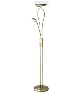 Lampa podłogowa Gamma R7s 230W+G9 40W mosiądz anty. Rabalux 4078
