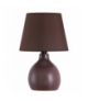 Lampa stołowa Ingrid E14 1x40W brązowy Rabalux 4476