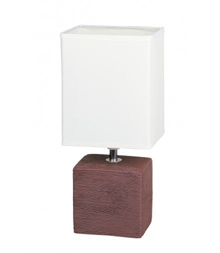 Lampka stołowa Orlando E14 1x40W brąz Rabalux 4928