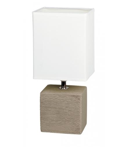 Lampka stołowa Orlando E14 1x40W szary Rabalux 4930