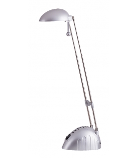 Lampka biurkowa Ronald 28LED 5W IP20 srebrny Rabalux 4335