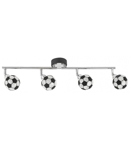 Spot Frankie LED G9 4x4W biały czarny Rabalux 4474