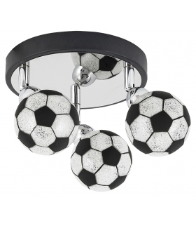 Spot Frankie LED G9 3x4W biały czarny Rabalux 4473