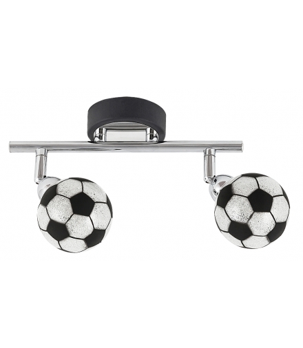 Spot Frankie LED G9 2x4W biały czarny Rabalux 4472