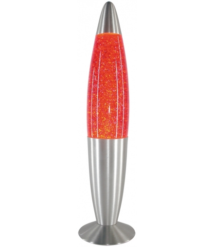 Lampa Glitter mini lawa E14 15W czerwony Rabalux 4116