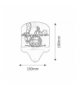 Lampka Magic Leon E14 7W Rabalux 4571