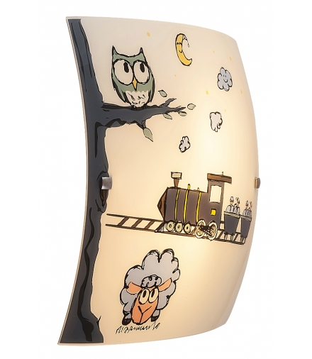 Plafon Shepherd E27 60W 400mm biały Rabalux 4557