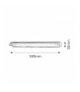 Oprawa podszafkowa Easy light 1x13W srebrna Rabalux 2365