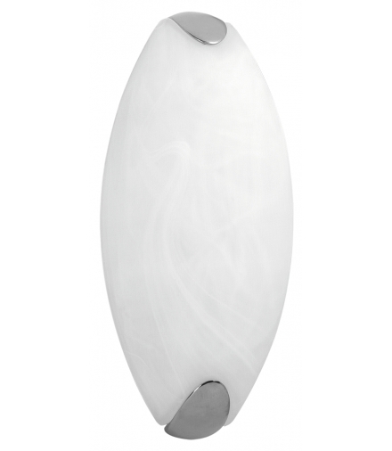 Kinkiet Opale E27 1x60W chrom alabaster Rabalux 5726