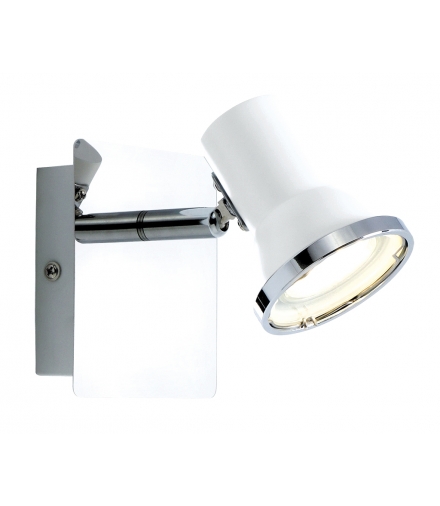 Lampa łazienkowa Steve GU10 biel chrom Rabalux 5497